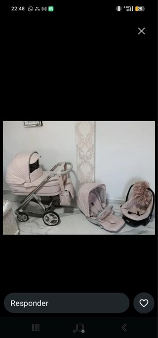 Carro Bebecar Rosa