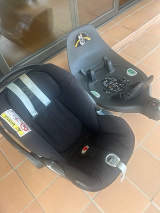 Sila coche cybex sirona cloud con base incluida
