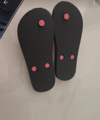 Chanclas talla 32 niña marca 40 grados con pompón