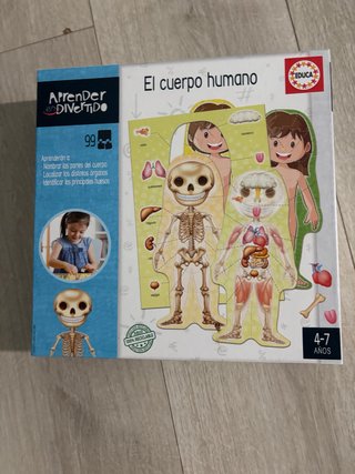 Puzle cuerpo humano