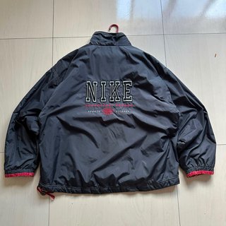 Chaqueta Nike Vintage 90s Negra Roja