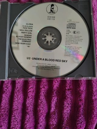 CD U2 Live Under a Blood Red Sky