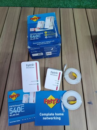 FRITZ!Powerline 540E WLAN Extensor de red