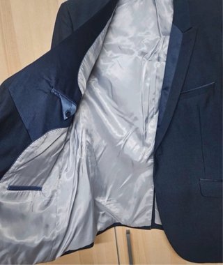 Chaqueta de traje. Azul marino. Ideal para bodas.