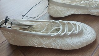 Bailarinas Lefties Blancas Talla 37