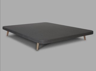 Base tapizada estilo nórdico 135x200
