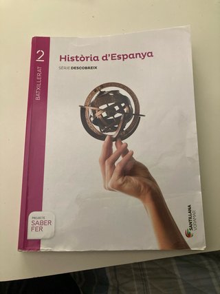 Libro Història d'Espanya, 2 Batxillerat