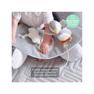 Nuby Little Penguin Sit-Me-Up cojín hinchable