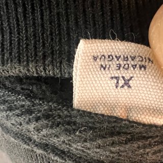 Sudadera GAP Oversize Y2K Vintage Negra