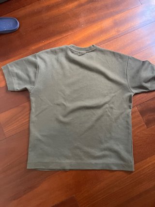 Sudadera Pull and Bear manga corta verde