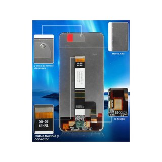 Pantalla táctil Xiaomi Redmi 12 kit reparación