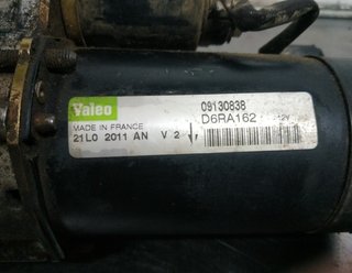 Motor arranque opel 386109 09130838 corsa c 1.2