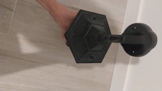 Farol de hierro para exterior