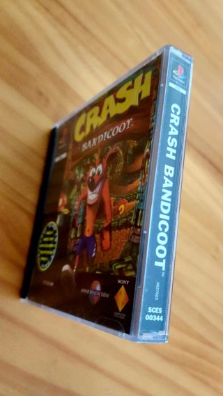 Crash Bandicoot PlayStation 1 con Demo