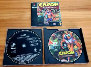 Crash Bandicoot PlayStation 1 con Demo