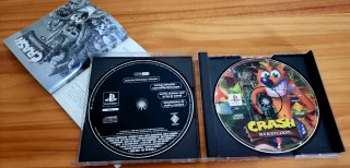 Crash Bandicoot PlayStation 1 con Demo