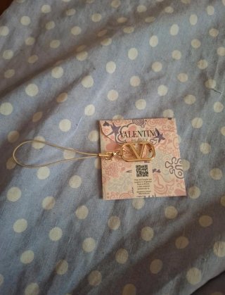 Ciondolo/portachiavi Valentino oro