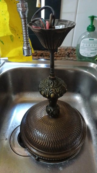 Lámpara colgante vintage estilo modernista