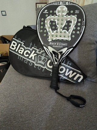 Pala de pádel Black Crown