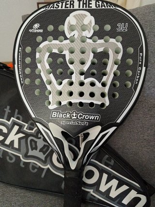 Pala de pádel Black Crown