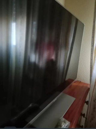 Televisión Panasonic Negra y Plateada