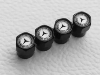 Tapones con Logo Emblema AMG para Llantas Mercedes