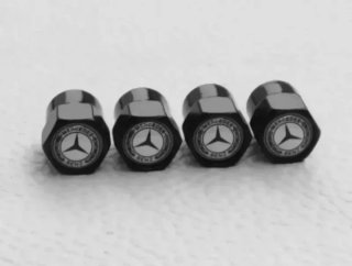 Tapones con Logo Emblema AMG para Llantas Mercedes