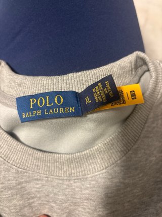 Sudadera Gris Polo Ralph Lauren