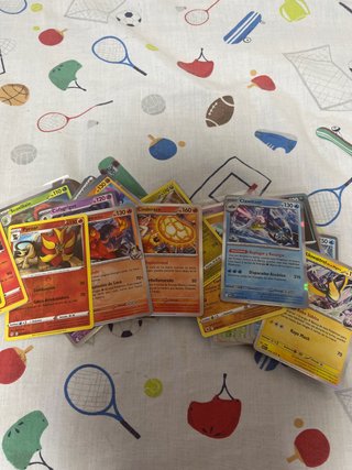 Pack Cartas Pokémon Holográficas pack de 32