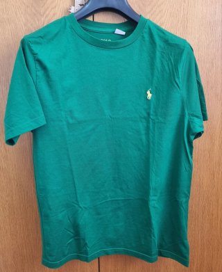 Camiseta Polo Ralph Lauren verde talla L niño