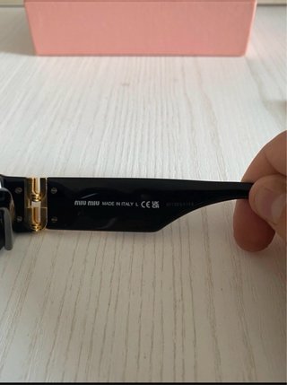 Occhiali da sole Miu Miu neri
