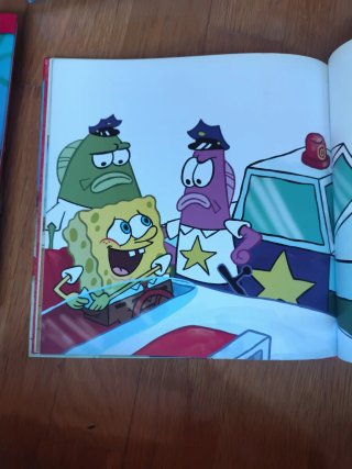 Bob Esponja. Confusión en el aula