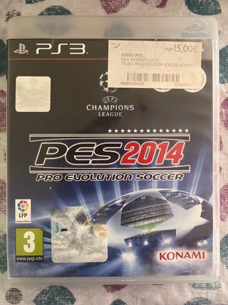 PES 2014 Pro Evolution Soccer PS3