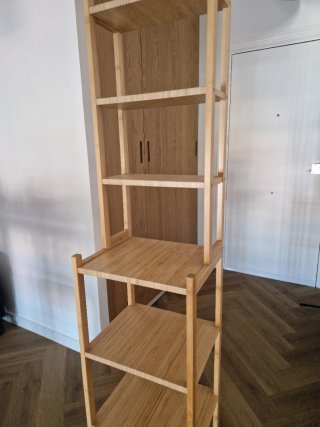 Vendo estantería de bambú/madera