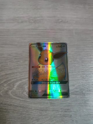Cartas Pokémon GX Gigatermura Bewear Eevee
