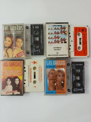 4 LAS GRECAS Cintas Cassette ELIGE
