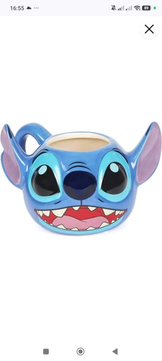 Taza cerámica Stitch