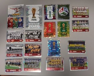 Lote Brillantes Panini Mundial FIFA 2026
