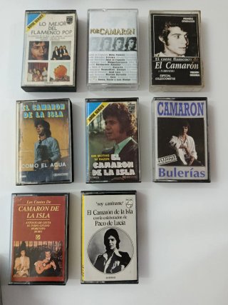 8 Camaron de la Isla Cintas Cassettes ELIGE