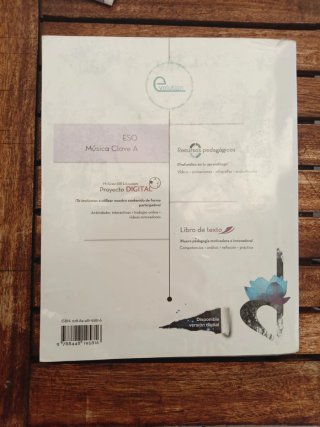 Libro Música Clave A 3º ESO + CD