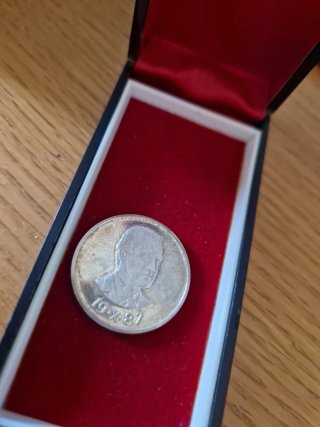 Moneda de plata conmemorativa 1987