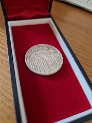 Moneda de plata conmemorativa 1987