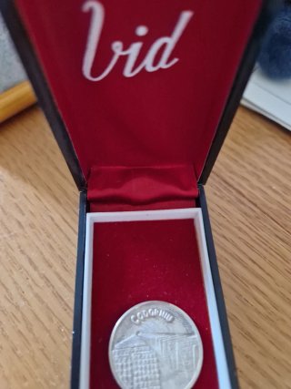 Moneda de plata conmemorativa 1987