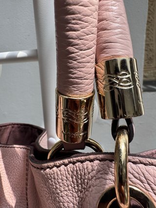 Bolso Lancel Premier Flirt Cabas de piel rosa