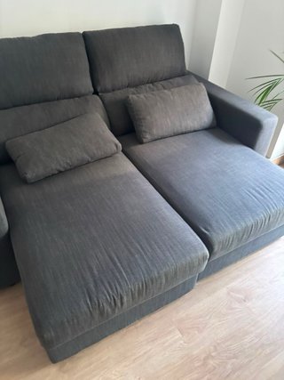 Sofá modular Ikea gris