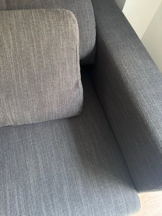 Sofá modular Ikea gris