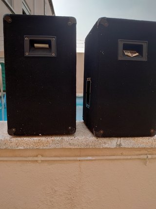 Bafles o cajas acusticas 15" 3 vías