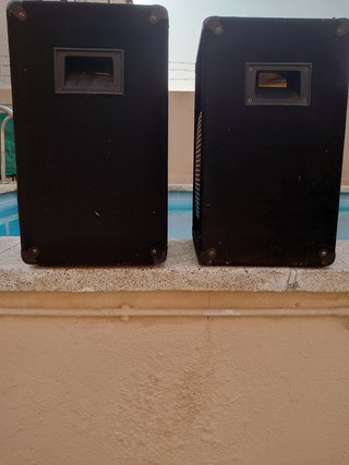 Bafles o cajas acusticas 15" 3 vías