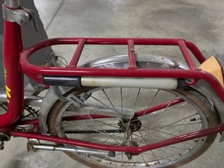 Bicicleta Derbi Rabasa Roja plegable