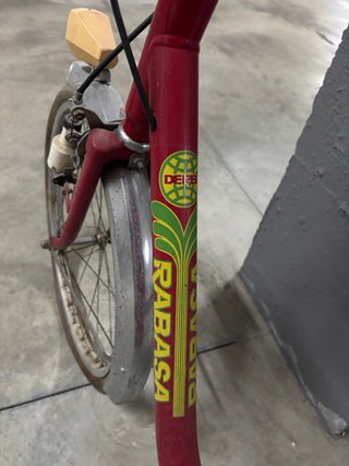 Bicicleta Derbi Rabasa Roja plegable